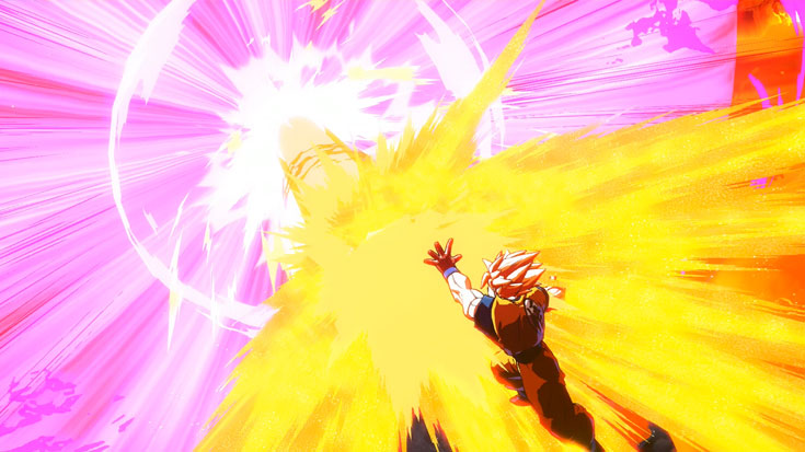 Dragon Ball FighterZ Dramatic Moments - Goku obliterates Frieza