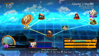 Dragon Ball FighterZ - Story Mode: Super Warrior Arc: Chapter 2 Map 02