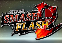 Super Smash Flash 2 1.0.2 Title Screen
