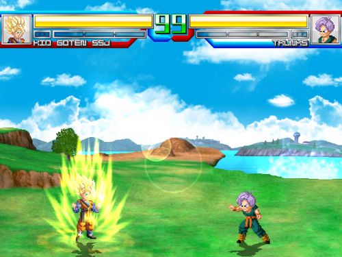 Dragon Ball Z Battle of Gods - Goten vs Trunks