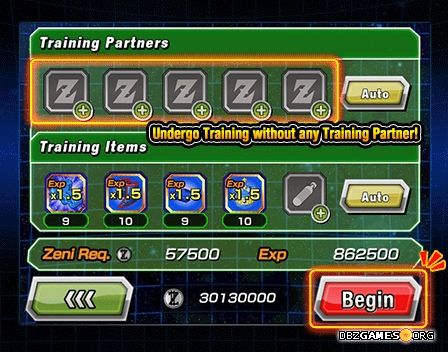 Dragon Ball Z Dokkan Battle - Renewed training system
