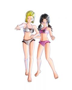 Dragon Ball Xenoverse 2 - Android 18 and Videl in new costumes