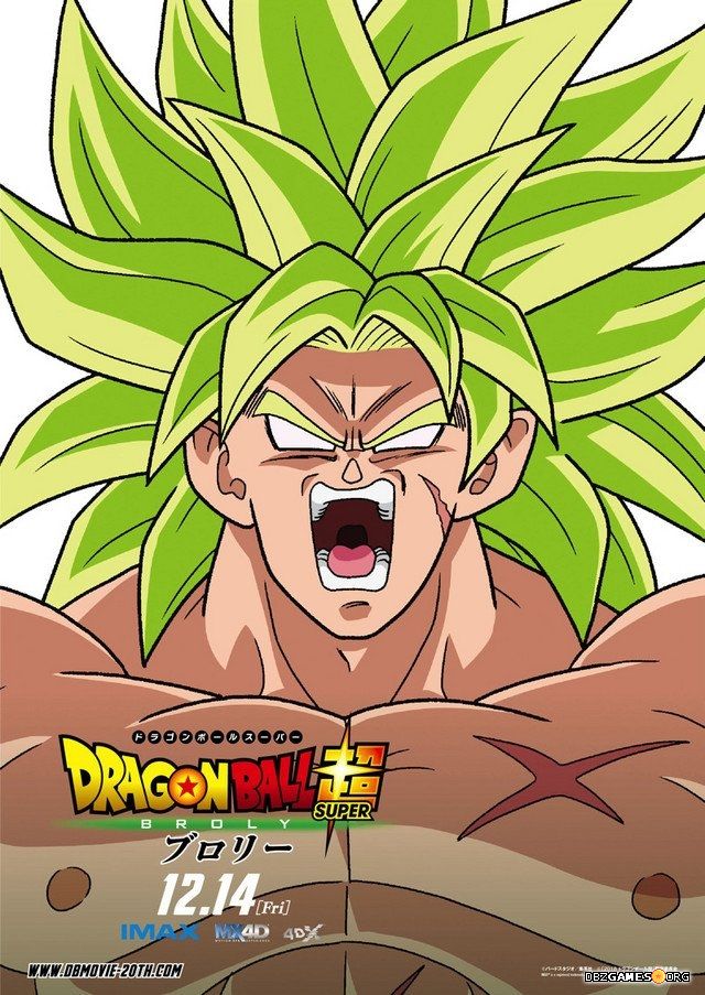 Dragon Ball Super: Broly new character posters - DBZGames.org