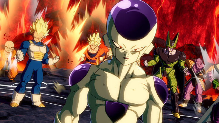 Dragon Ball FighterZ Story Mode Enemy Warrior Arc Characters