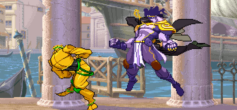 MUGEN GAME] Jojo's Bizarre Adventure by Iver Stone 