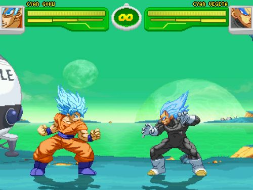 Hyper Dragon Ball Z - SSGSS Goku vs SSGSS Vegeta