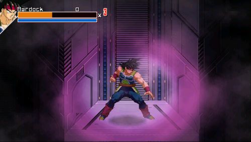 Dragon Ball Z Attack of the Saiyans OpenBOR - In game screenshot