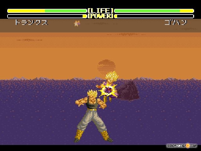 Dragon Ball Z Super Butōden 2 - Future Trunks vs Gohan