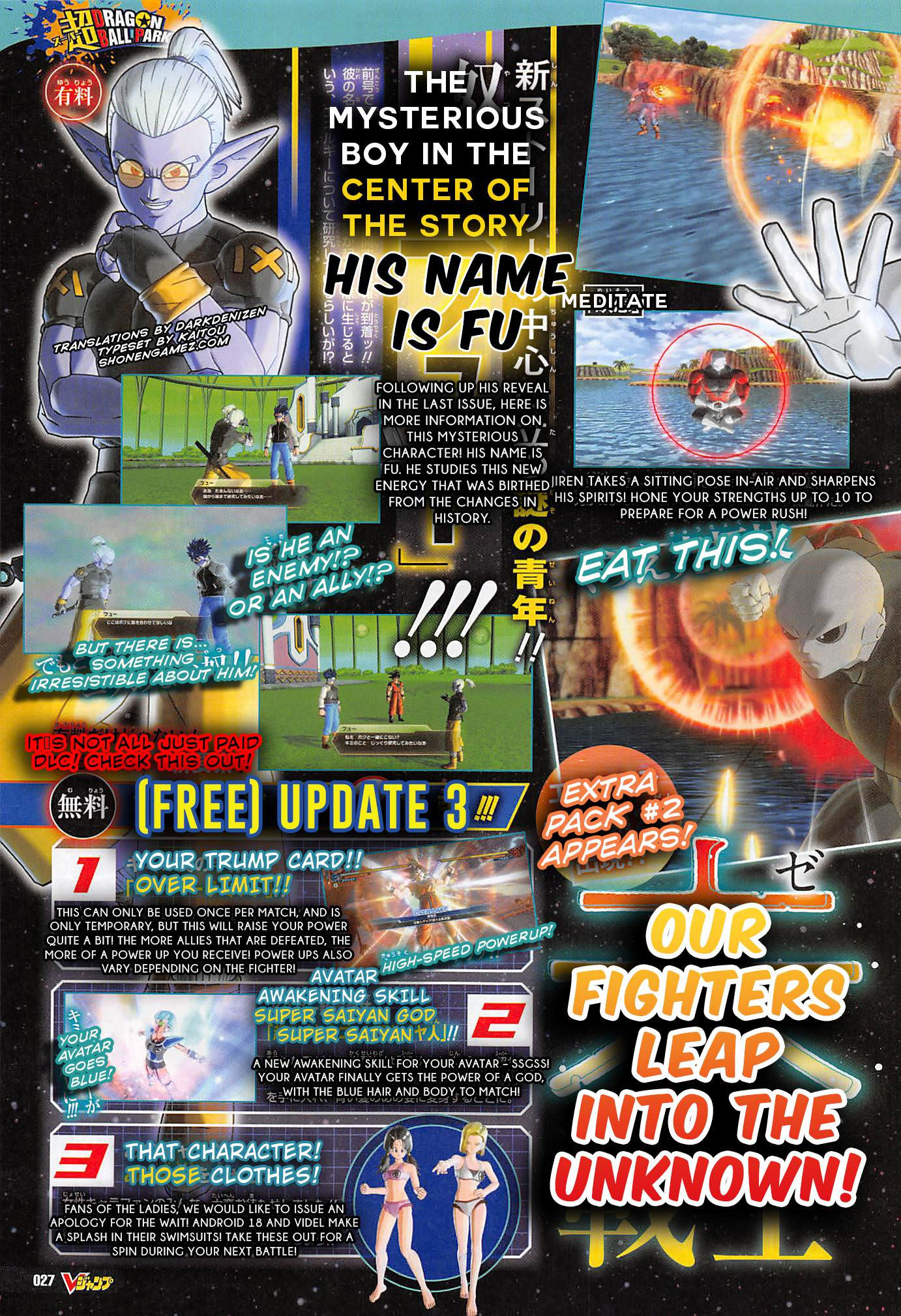 Dragon Ball Xenoverse 2 Hero Ssgss Swimsuits And More In