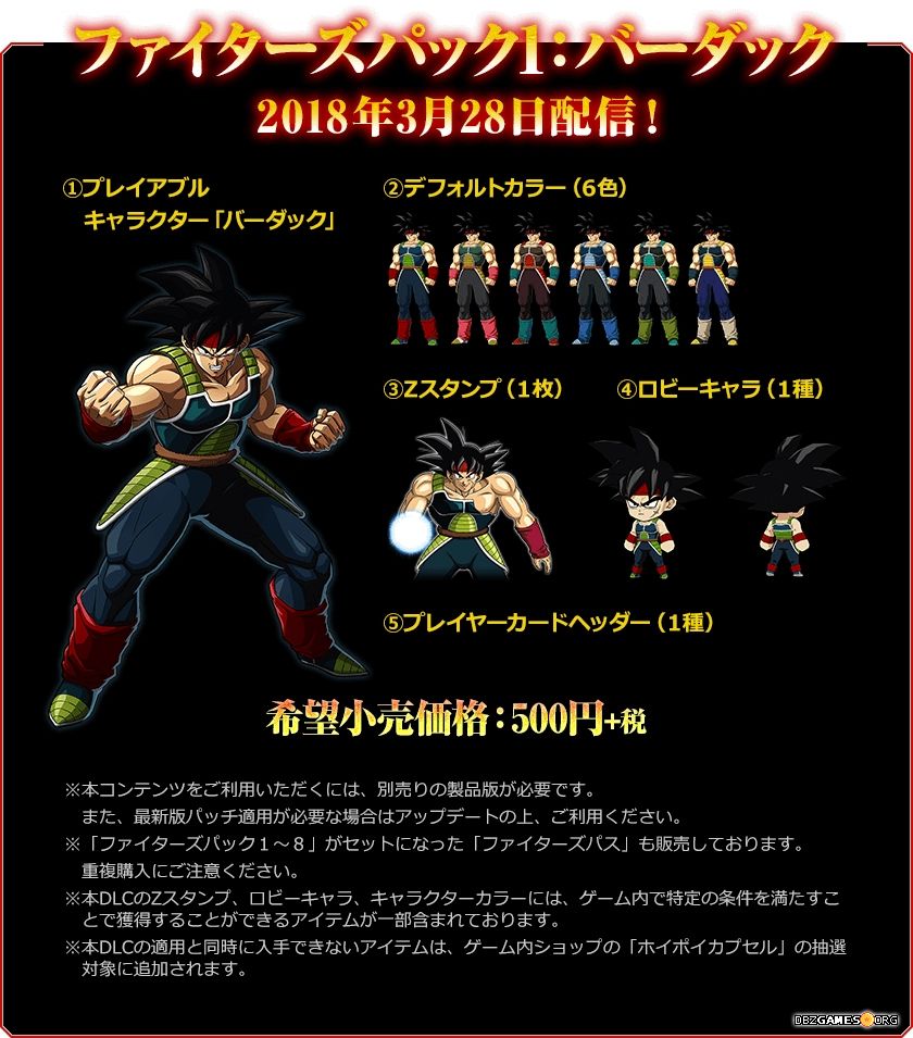 Dragon Ball Fighterz Broly And Bardock Costume Colors Lobby