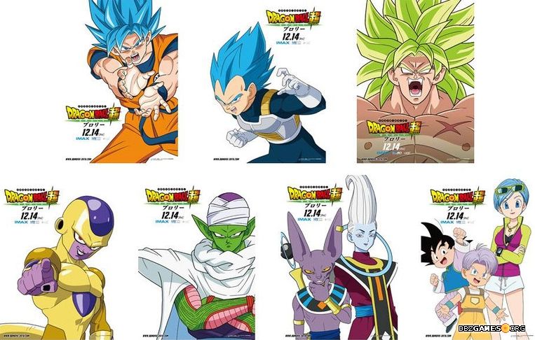 Dragon Ball Super Broly New Character Posters Dbzgames Org