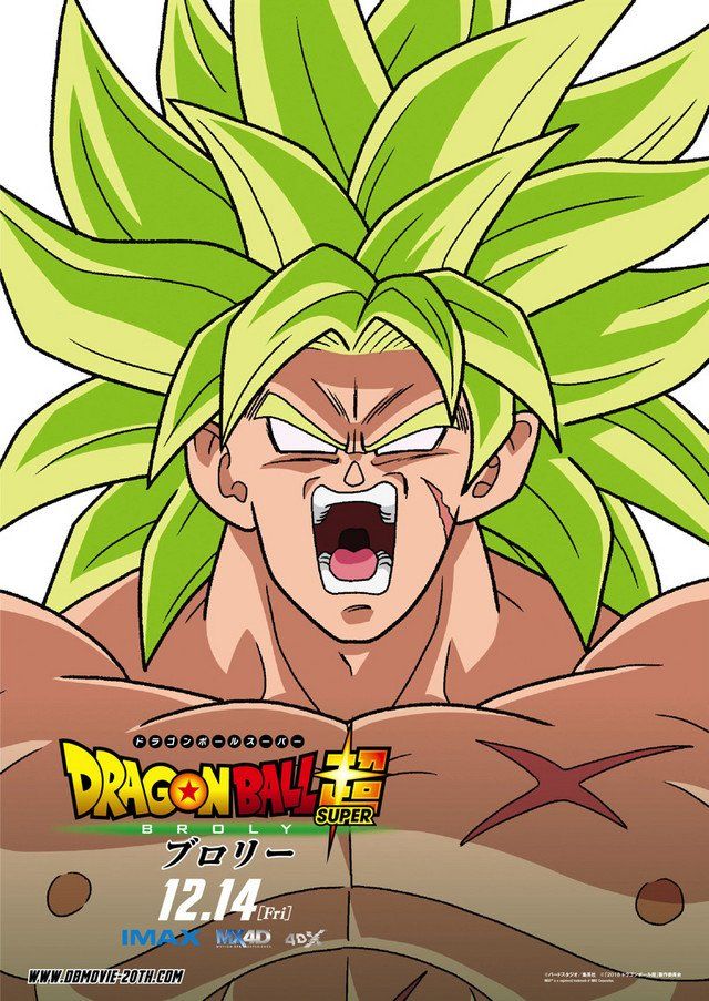 Dragon Ball Super: Broly - Broly Character Poster