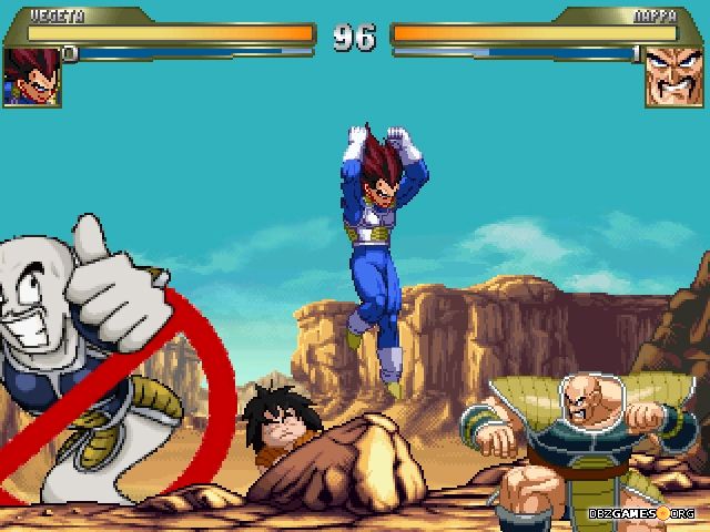 Dragon Ball Z Abridged Budokai - Screenshot