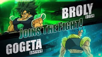 Dragon Ball FighterZ - Broly (DBS) and Gogeta (SSGSS)