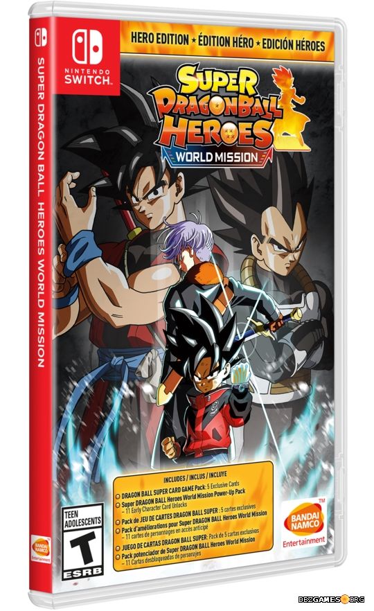Super Dragon Ball Heroes World Mission Hero Edition Announced