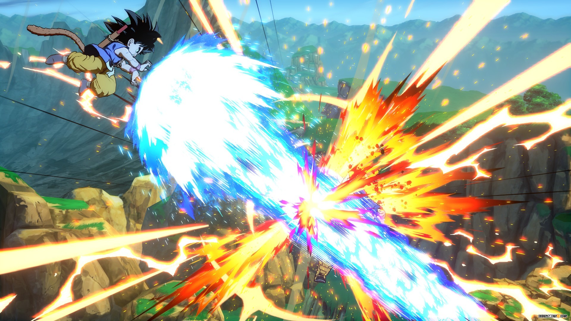 Dragon Ball FighterZ Goku (GT) Meteor Attack screenshots
