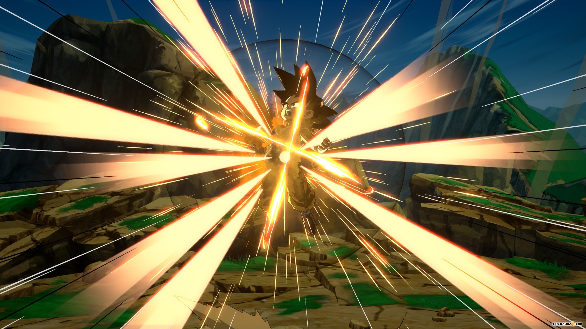 Dragon Ball FighterZ Goku (GT) Meteor Attack screenshots