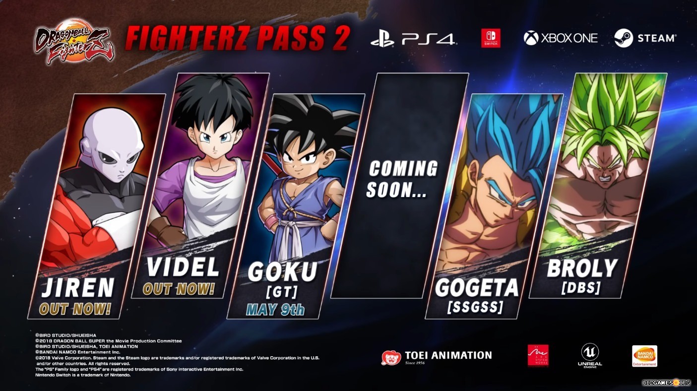 Resultado de imagen de fighterz pass 2